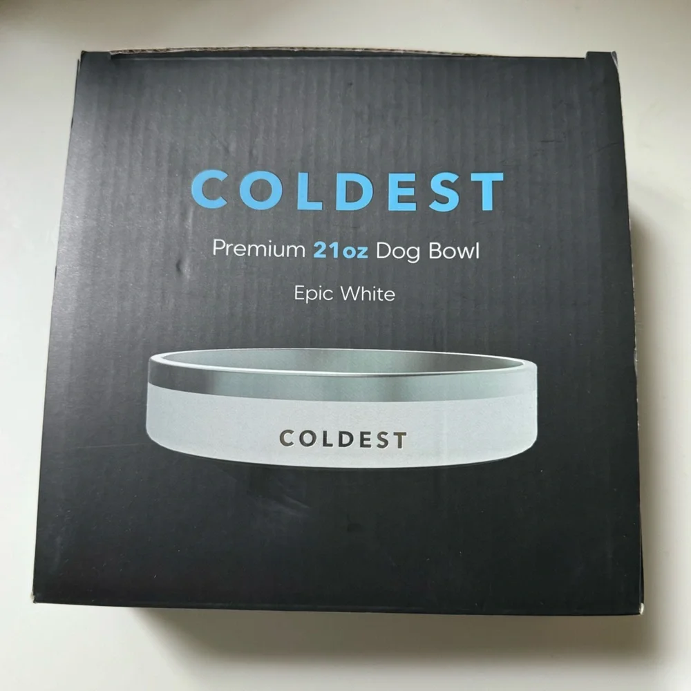 COLDEST pet bowl